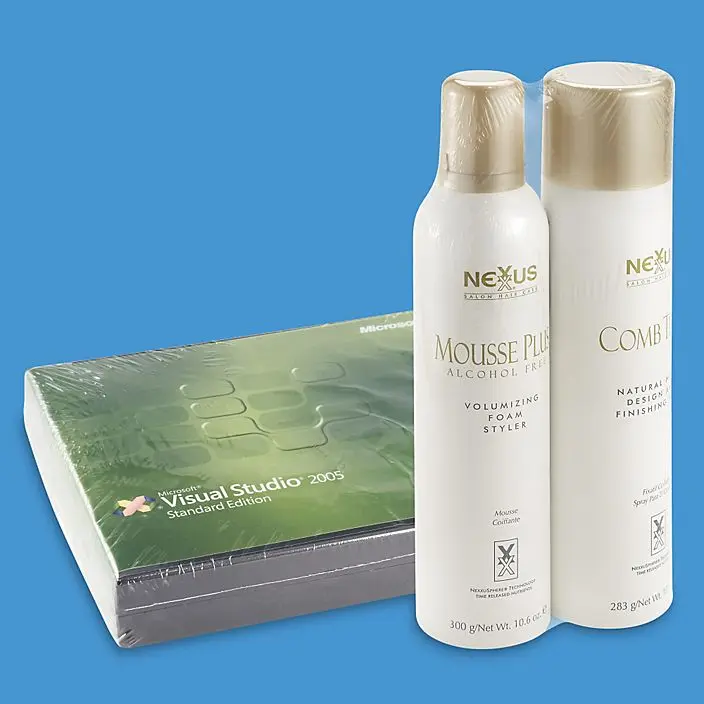 PE plastic shrink film for product shrink wrap