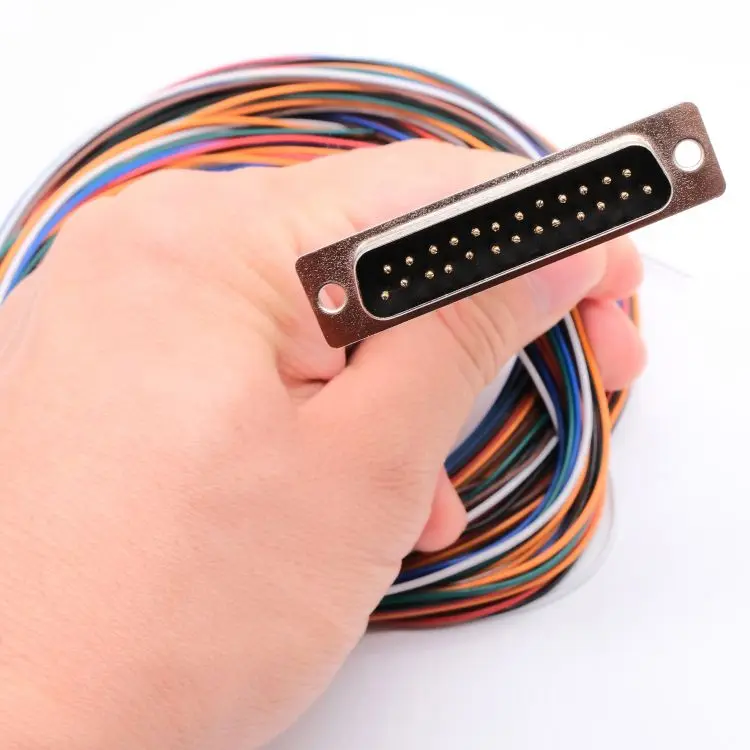  UL1061 22AWG D SUB/DB 25 pin машина/твердый контактный разъем передачи данных кабель