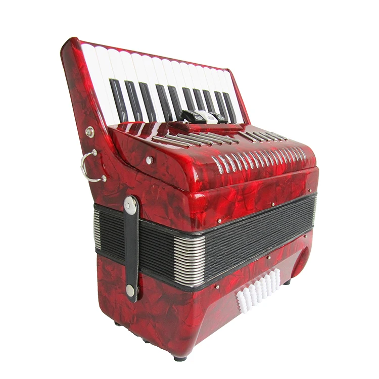accordion 48 bass 26key accordion red accordion