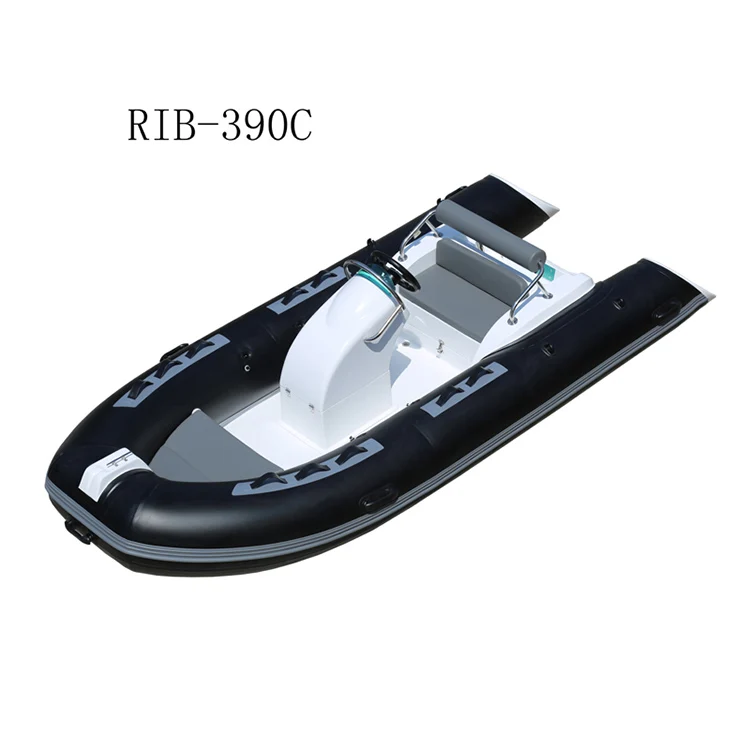 hot sale durable rigid hull hypalon material inflatable fiberglass fishing cabin rib boat