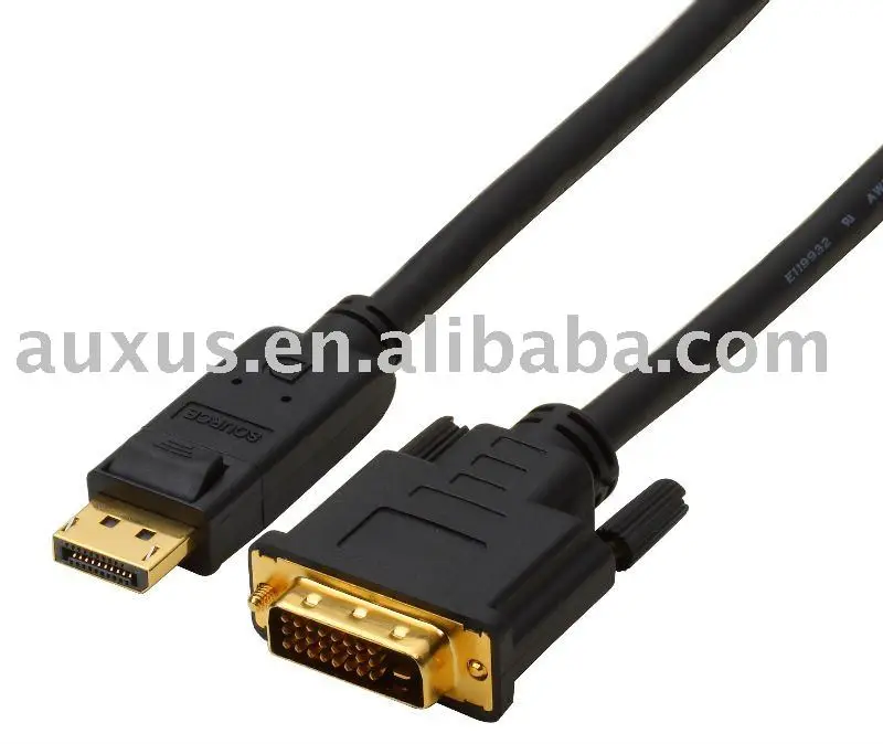 Высокое качество DVI для отображения порта кабеля