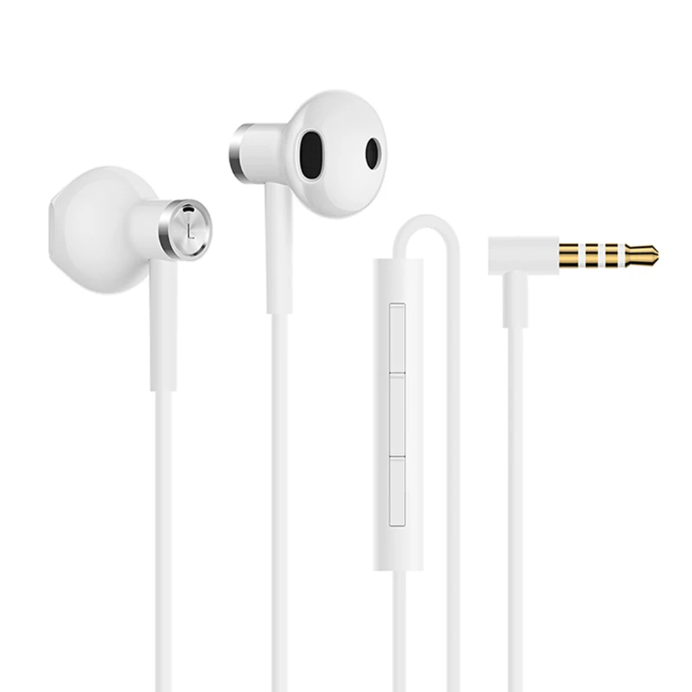 International version Original MI9 Dual Driver sports Wired headset Earphone In Ear 3.5mm Colorful Earphone ear for XiaoMi