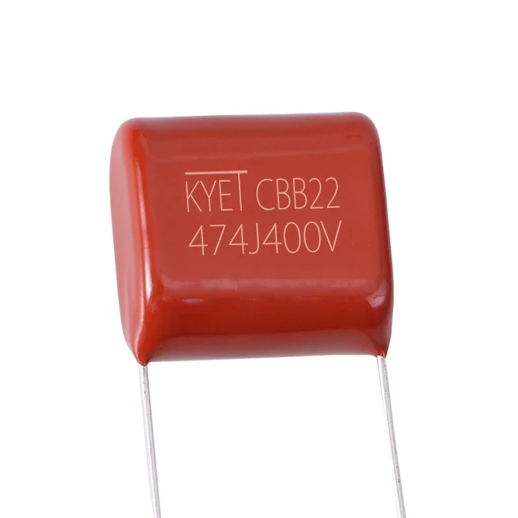 CBB22 capacitor MPP 0.47UF 474J400V P10 power capacitor CBB21 film capacitor