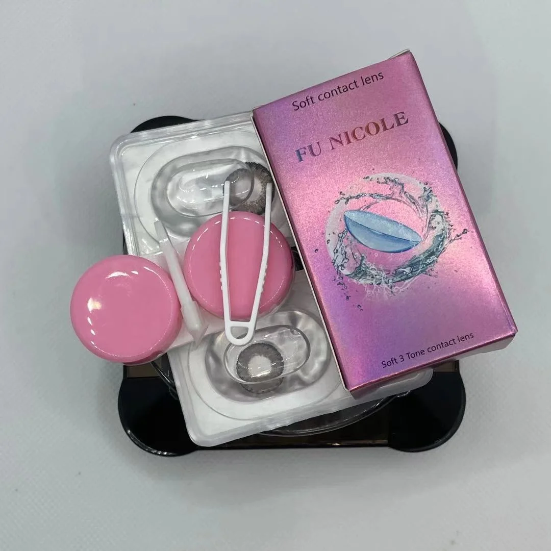 Color Fresh Contact Lens Hazel Eye Contact Lenses Wholesale Yearly Soft Dreamlike Colored Lenses