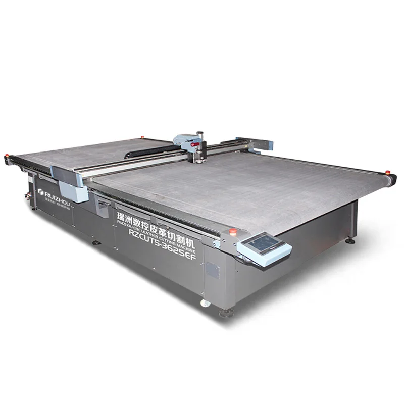 Ruizhou автоматическая машина для резки кожи с ЧПУ для изготовления мягких материалов