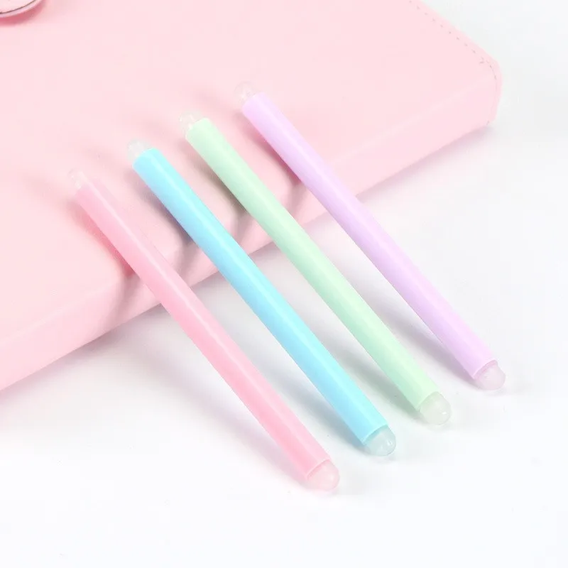 Manufacturer Direct Sales Wipe-Hot Erasable Double-Headed Silicone Head Pen Soft Rubber Eraser