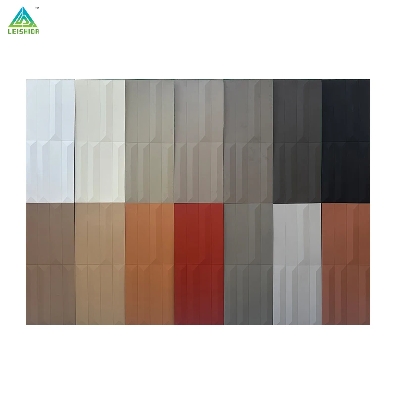 Indoor curtain wall artificial PU stone waterproof, moisture-proof and sound-proof portable installation for indoor decoration