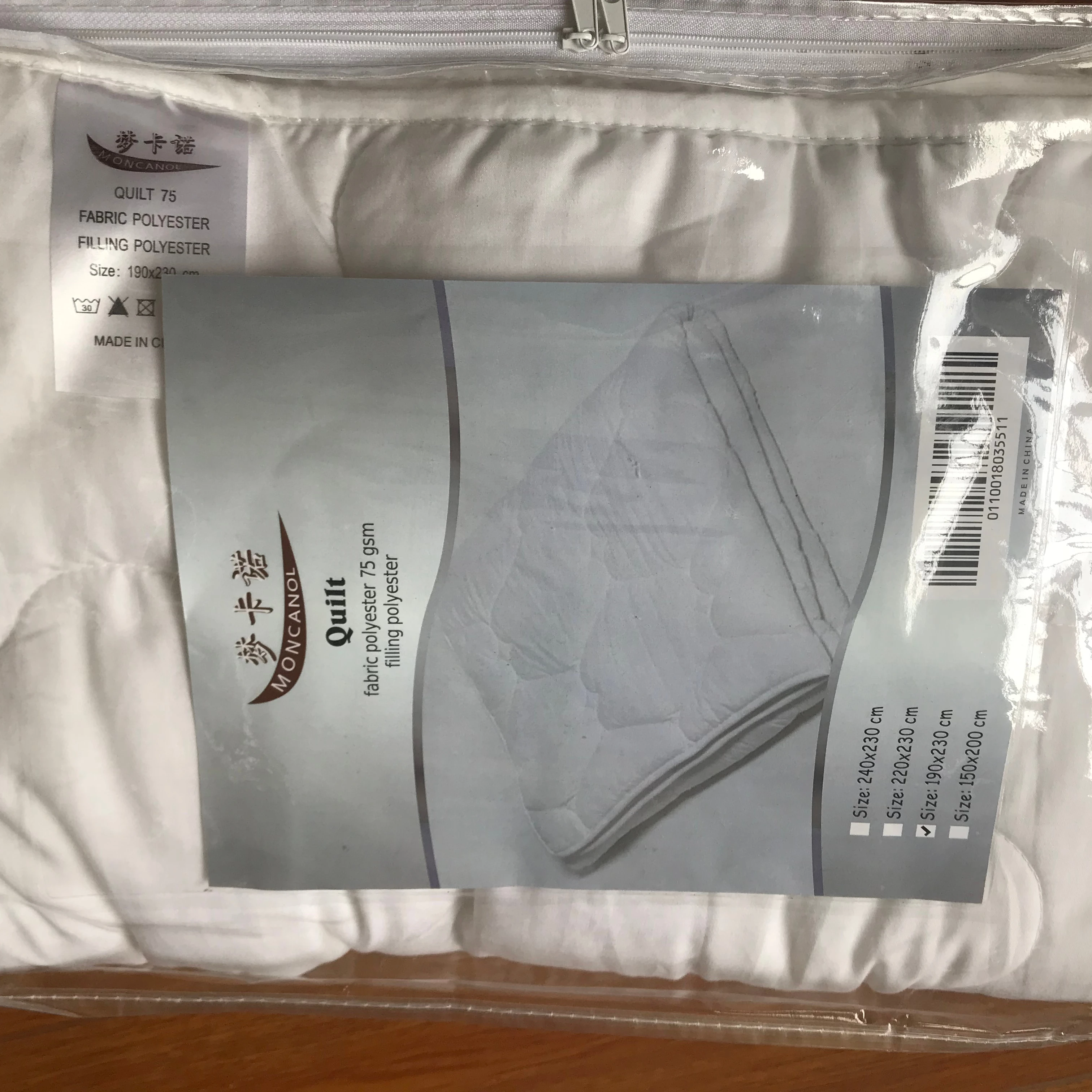 Moncanol Wholesale Ultra bed sheet set with Elastic All Around Quilts 2024.3.17