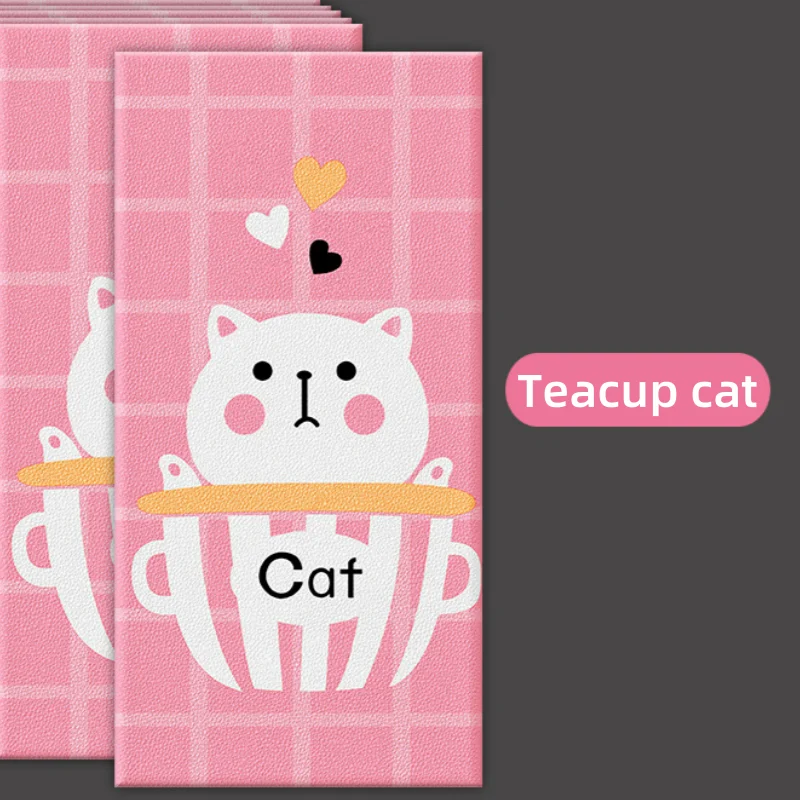 XPE Foam Wall Stickers Self Adhesive Bedroom Kindergarten Sticker Cartoon 3d Super Cute Wallpaper Waterproof Moistureproof