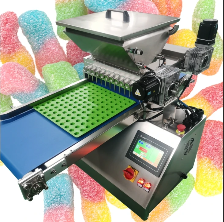 mini round suger toffee used honey rock cube hard drop candy roller bar batch sorting molding forming making machines