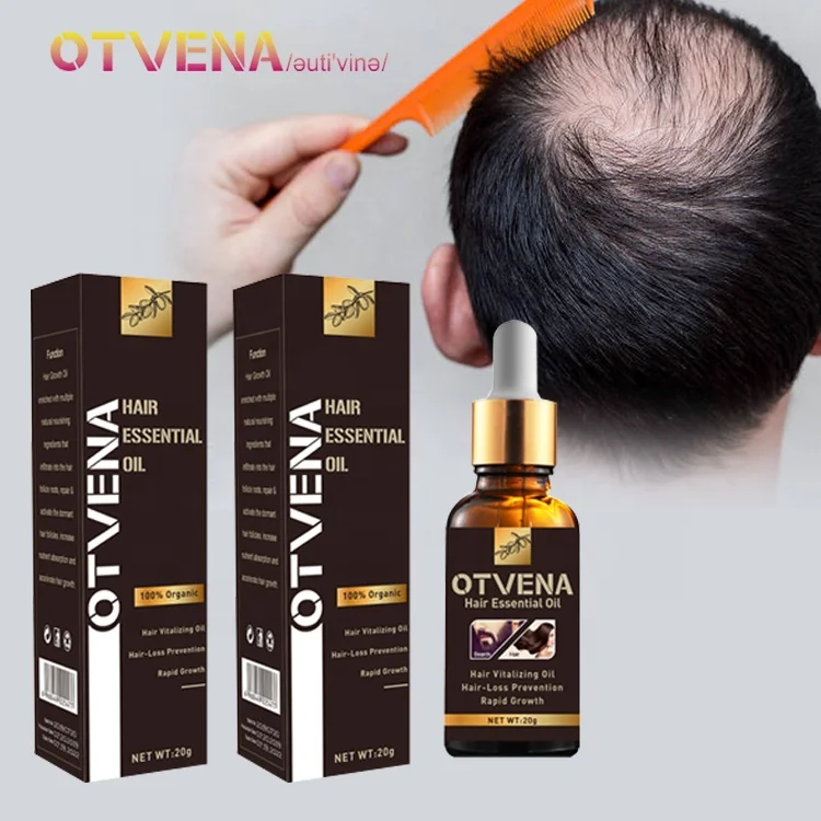 USA Best Selling 7days Fast Hair Regrowing Argan Oil Anti Falling Hair Oil