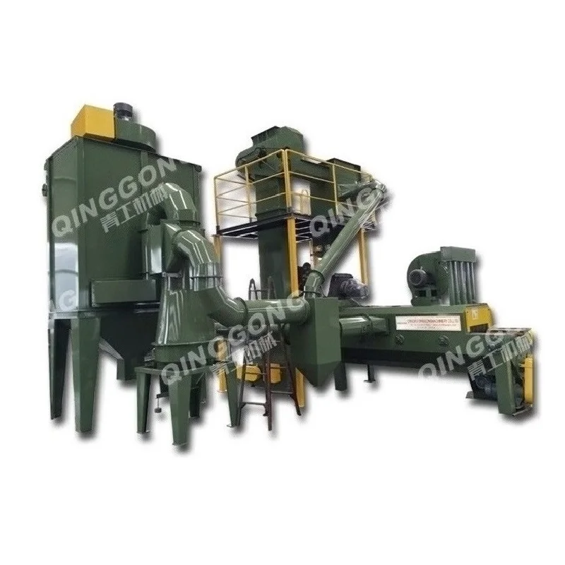 Paving slabs surface cleaning through type paver block shot blasting machine manufacturer