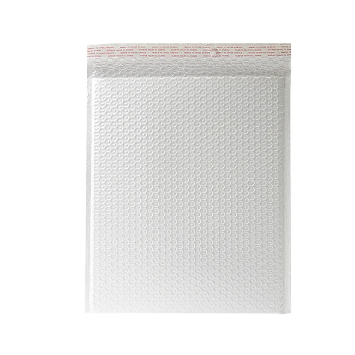 Factory Wholesale Custom Printed White Bubble Envelope Plastic Poly Bubble Mailer Wrap Padded Mailing Bag