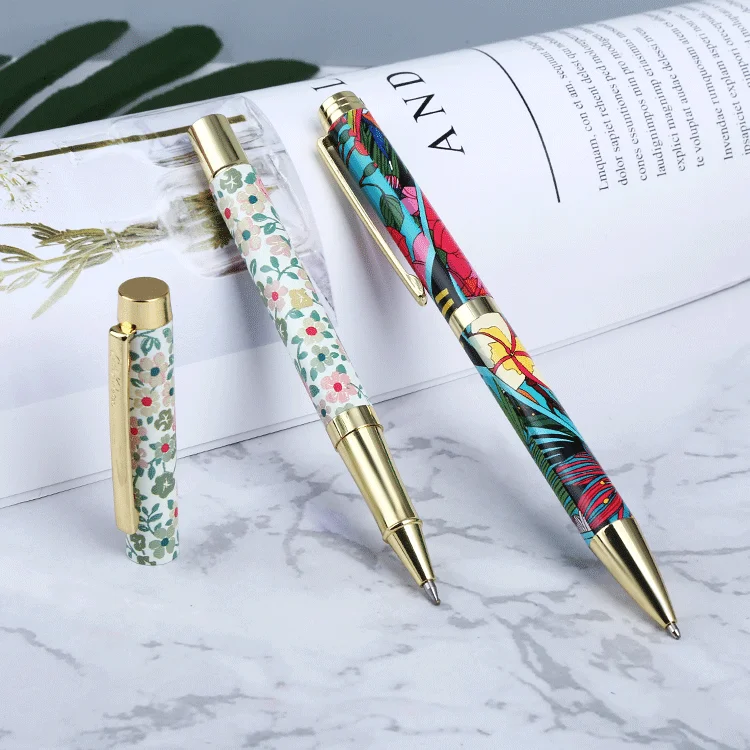 TTX Wholesale Spot Supply Ballpoint Pen Multicolor Custom Logo Creative Signature Metal Pen