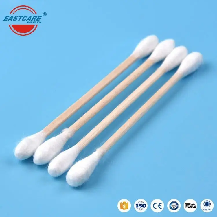 
Long micro for kids cosmetic swab holder bamboo cotton swabs 