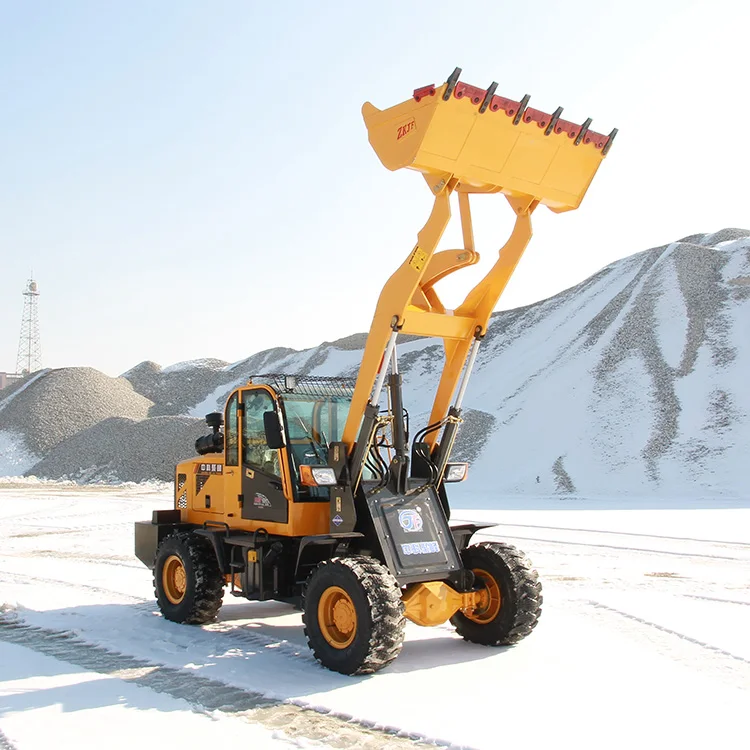 Earth moving machinery JF928LC wheel loader machine cement bag carrier