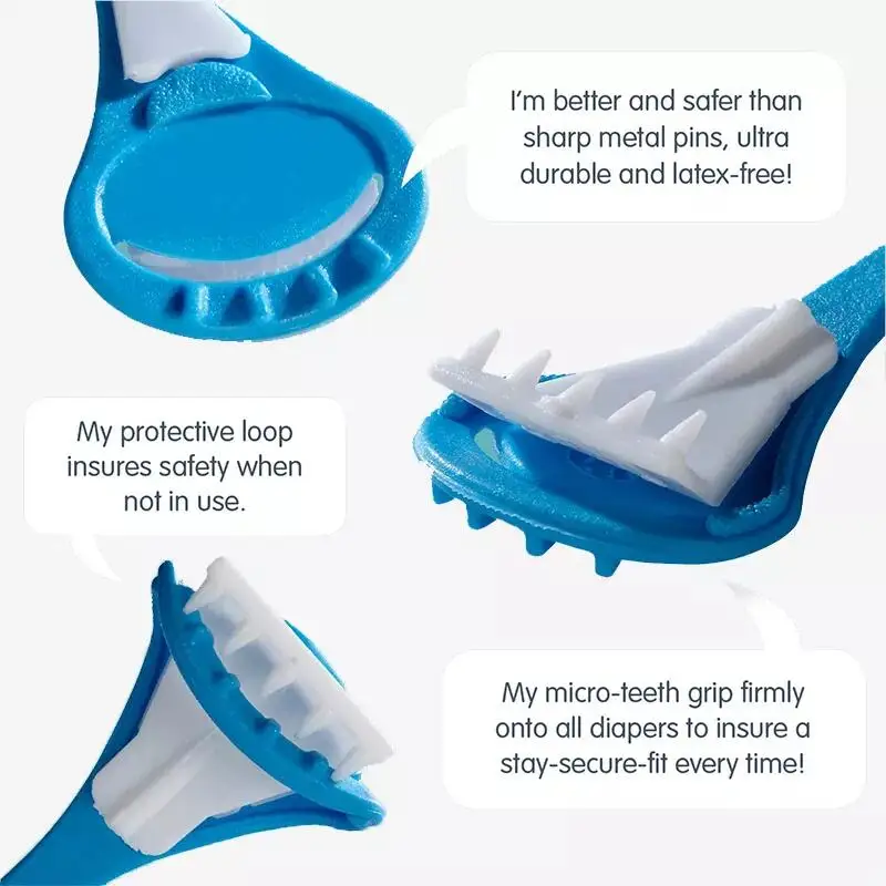 High Quality Reusable Durable Baby Buckle Wholesaler Economical Baby Nappy Fastener for Baby Preflat Diapers