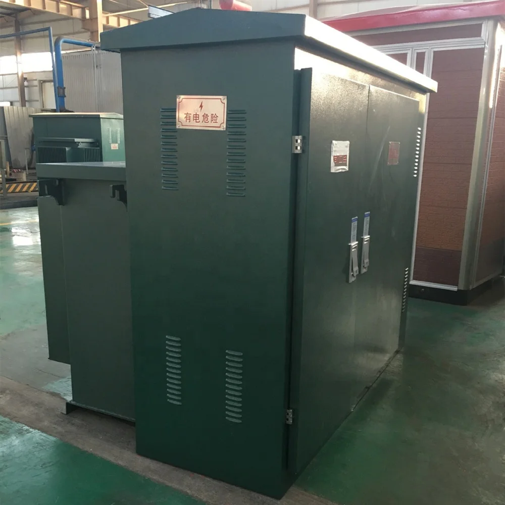 compact transformer box type transformer 33kv 34.5kv 13.8kv 200kva 167kva 1600kva 630kva Three Phase Pad Mounted Transformer