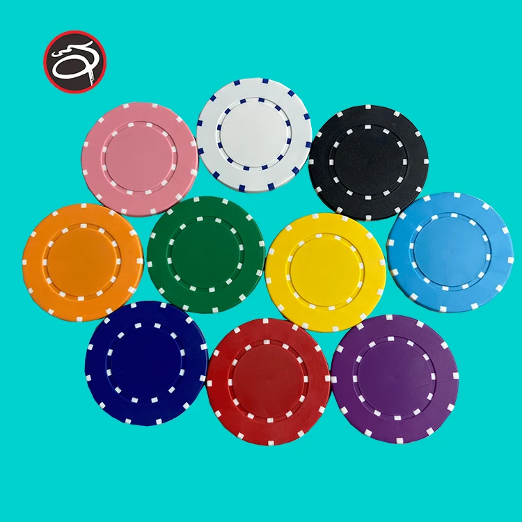 Luxury 12g  ABS poker chips print logo used for roulette wheel as roulette chips