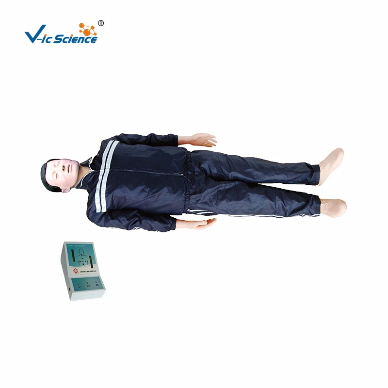 High Quality Male Female Full Body Basic CPR Manikin for Perform Artificial Breathing External Cardiac Compression
