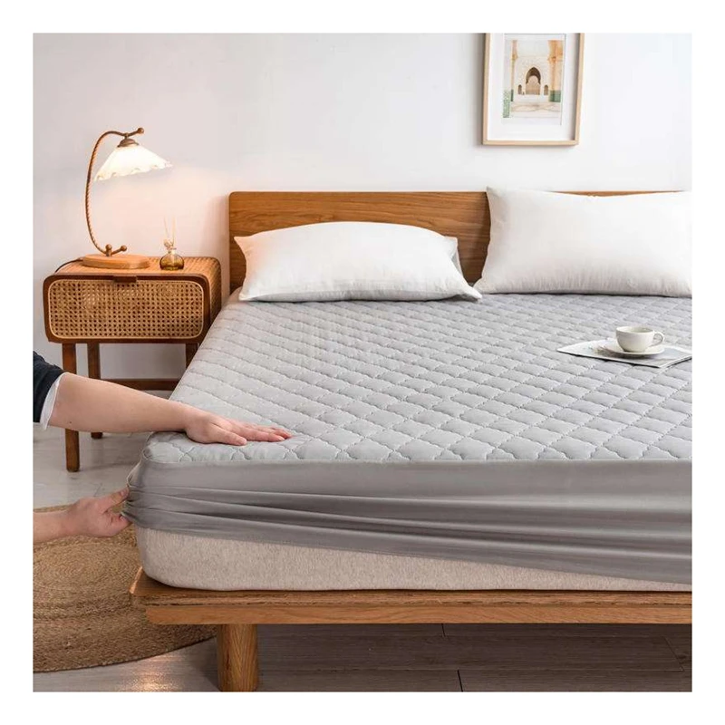 Wholesale Water proof Breathable Soft bed fitted sheet Protector Quilted Waterproof Mattress Cover