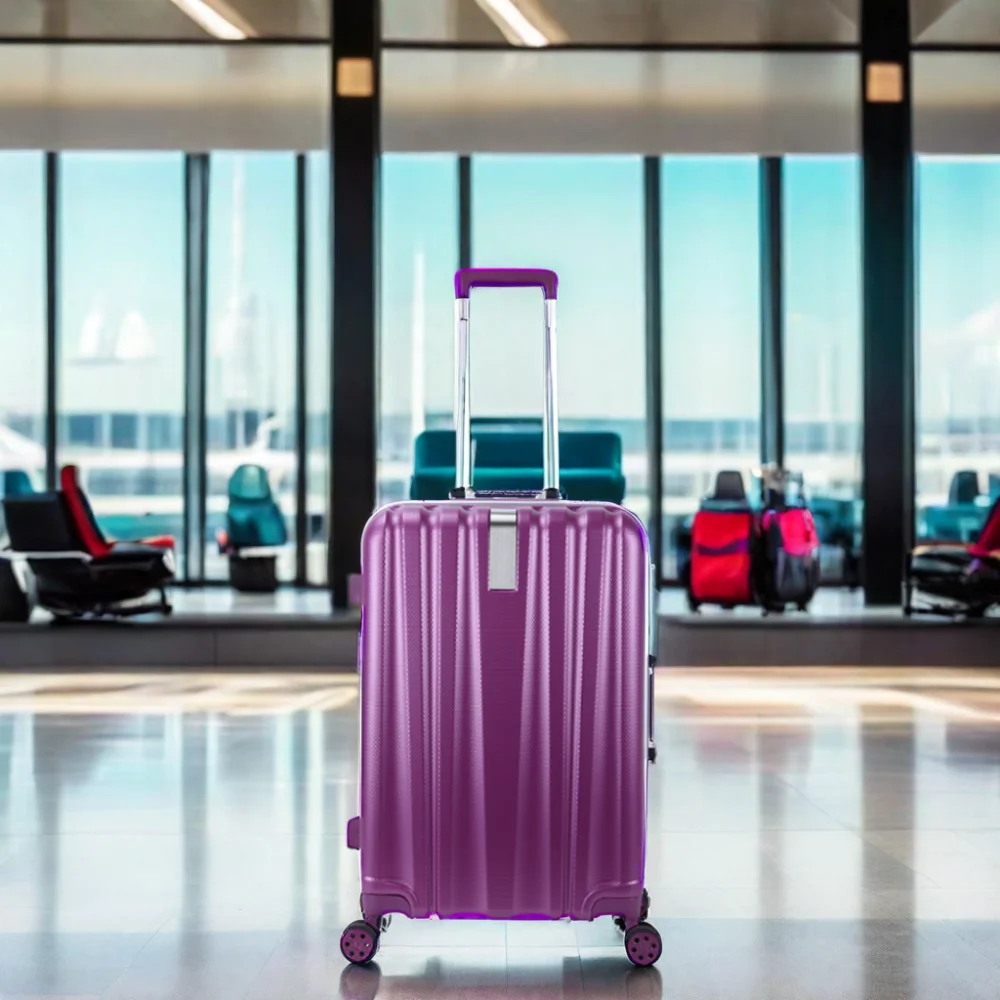 New In 2024 Comfortable Travel Suitcases 20 Inch ABS Expandable Luggage Suitcase abs Hard Luggage for Travel Business