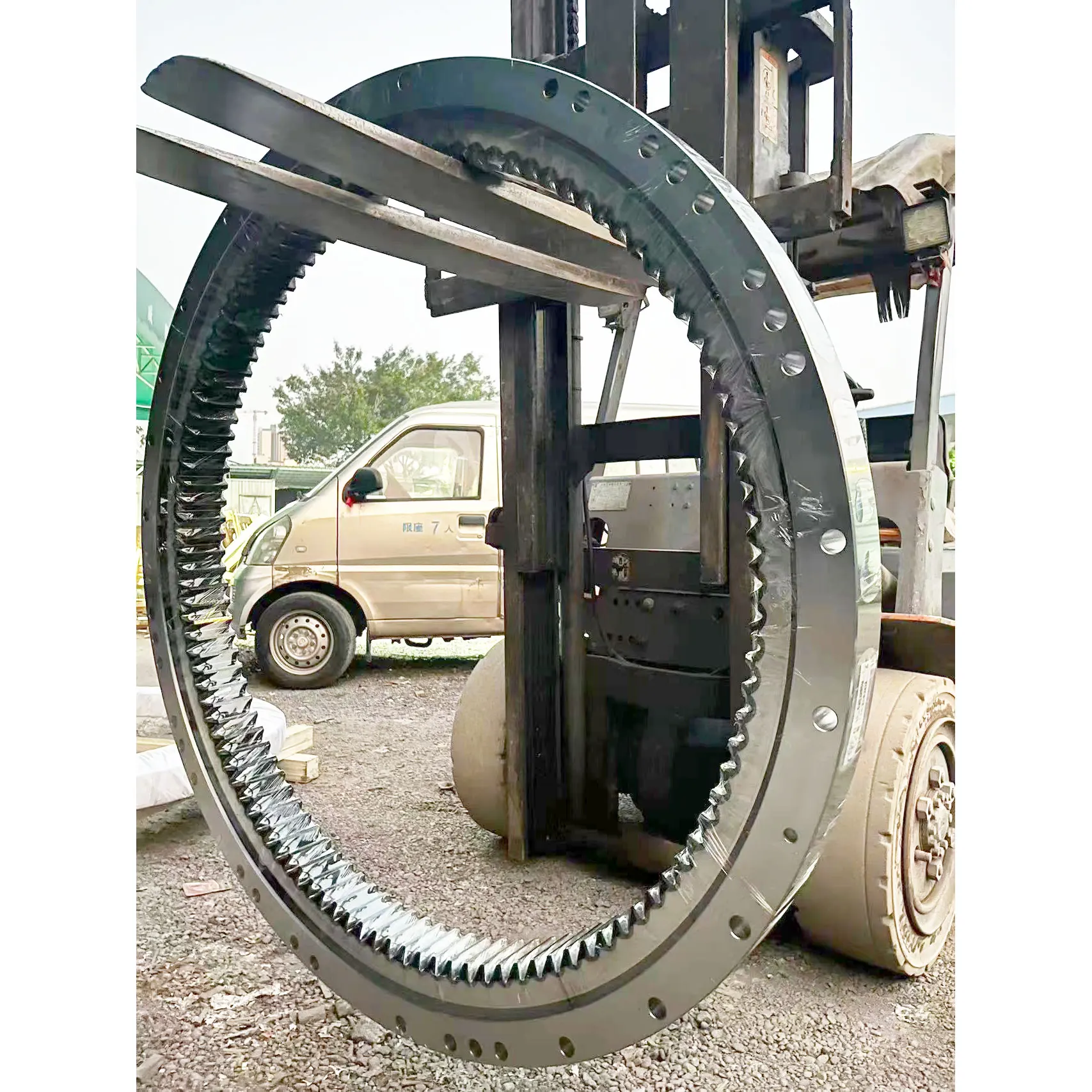 High quality slewing bearing 148-4691 1484691 excavator swing circle bearing For CAT E320D E323DL E320C swing bearing