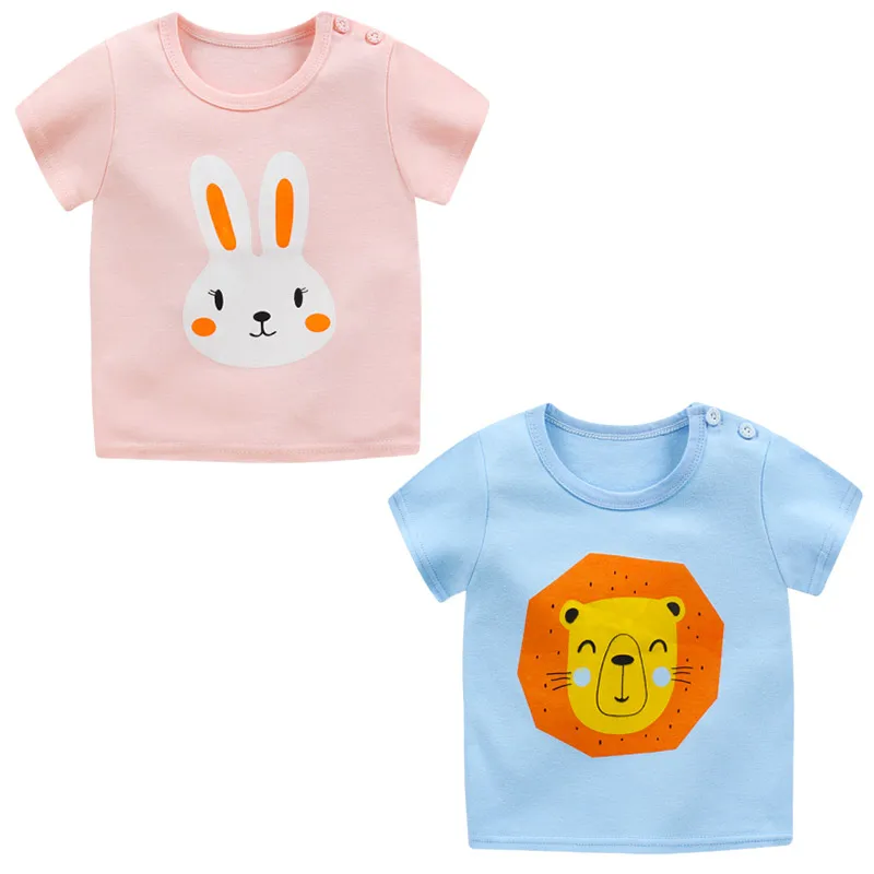 
New summer boys and girls clothing short sleeve cotton baby T-shirt 100% cotton Summer Baby T Shirt 