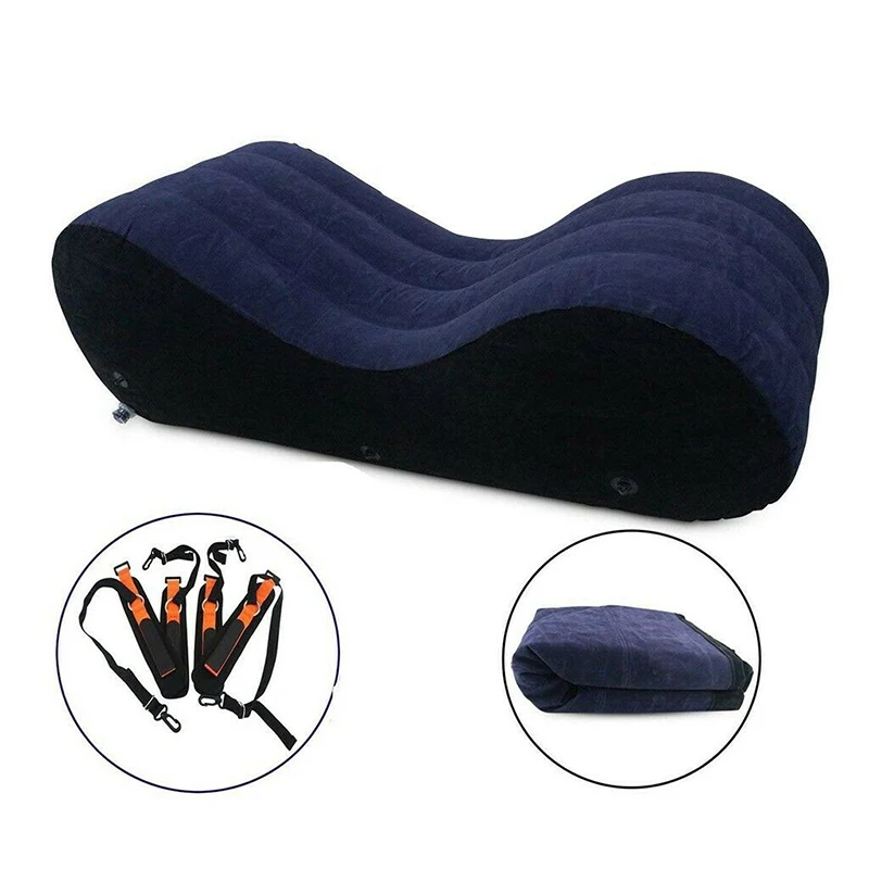 Factory Price Sex Sofa Inflatable Furniture Pillow Men and Women Living Room Sofa Love Pillow Sofa Bed