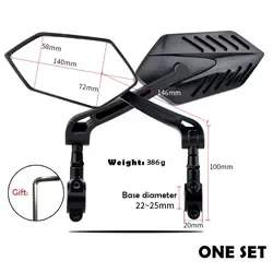 Easydo Hot Sell Left Right Side Bicycle Mirror Rear View Bicycle Mirror Handlebar Mirror for MTB