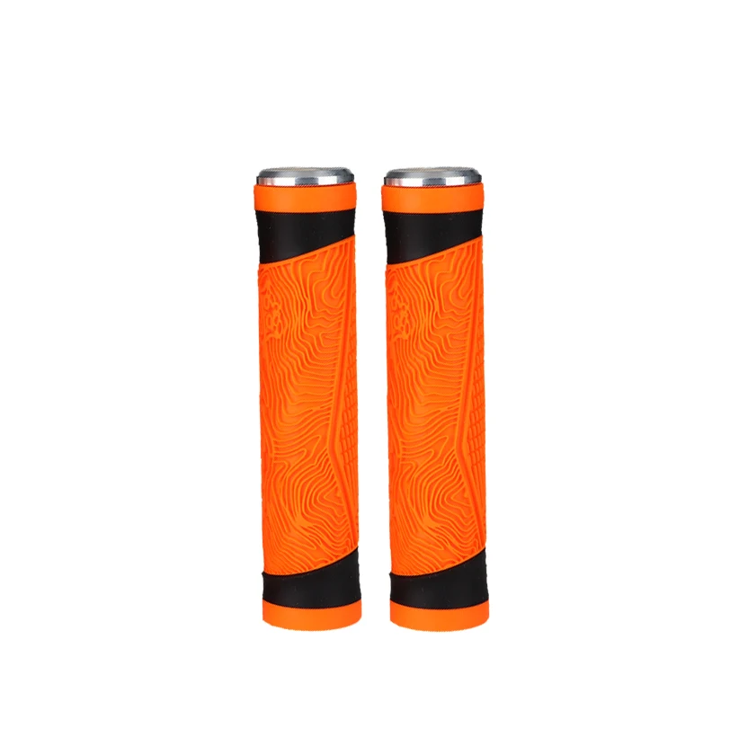  ENLEE New Design Silica Gel Bicycle Grips For MTB Bike 5 Color Anti-Slip And Waterproof Handle