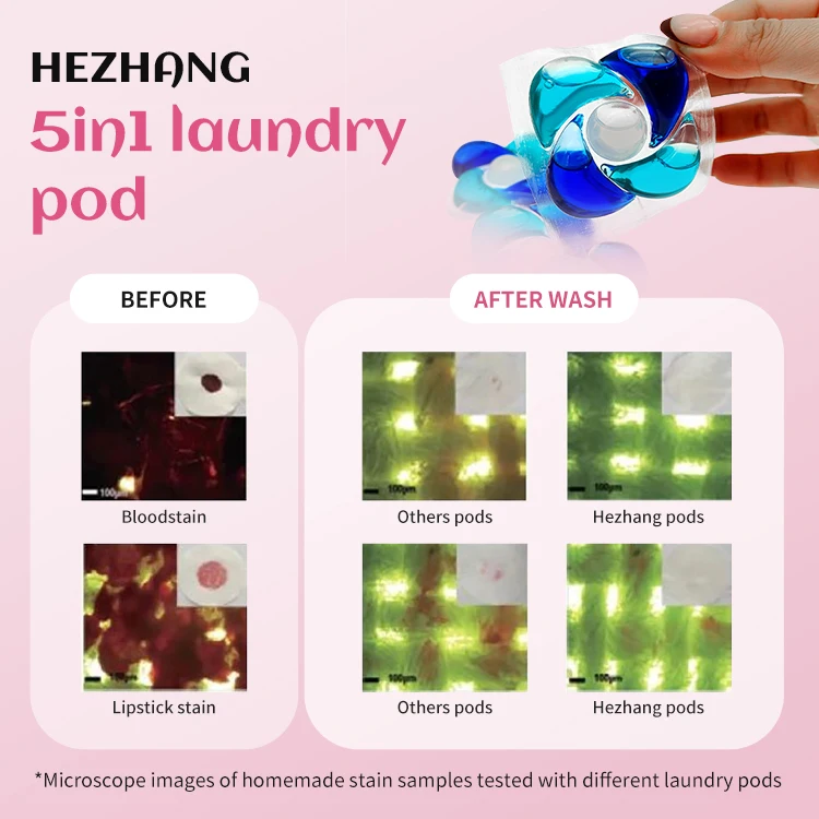 Laundry Pod 3 In 1 Laundry Detergent Pod Oem Manufacturer Capsule Laundry For Clothes