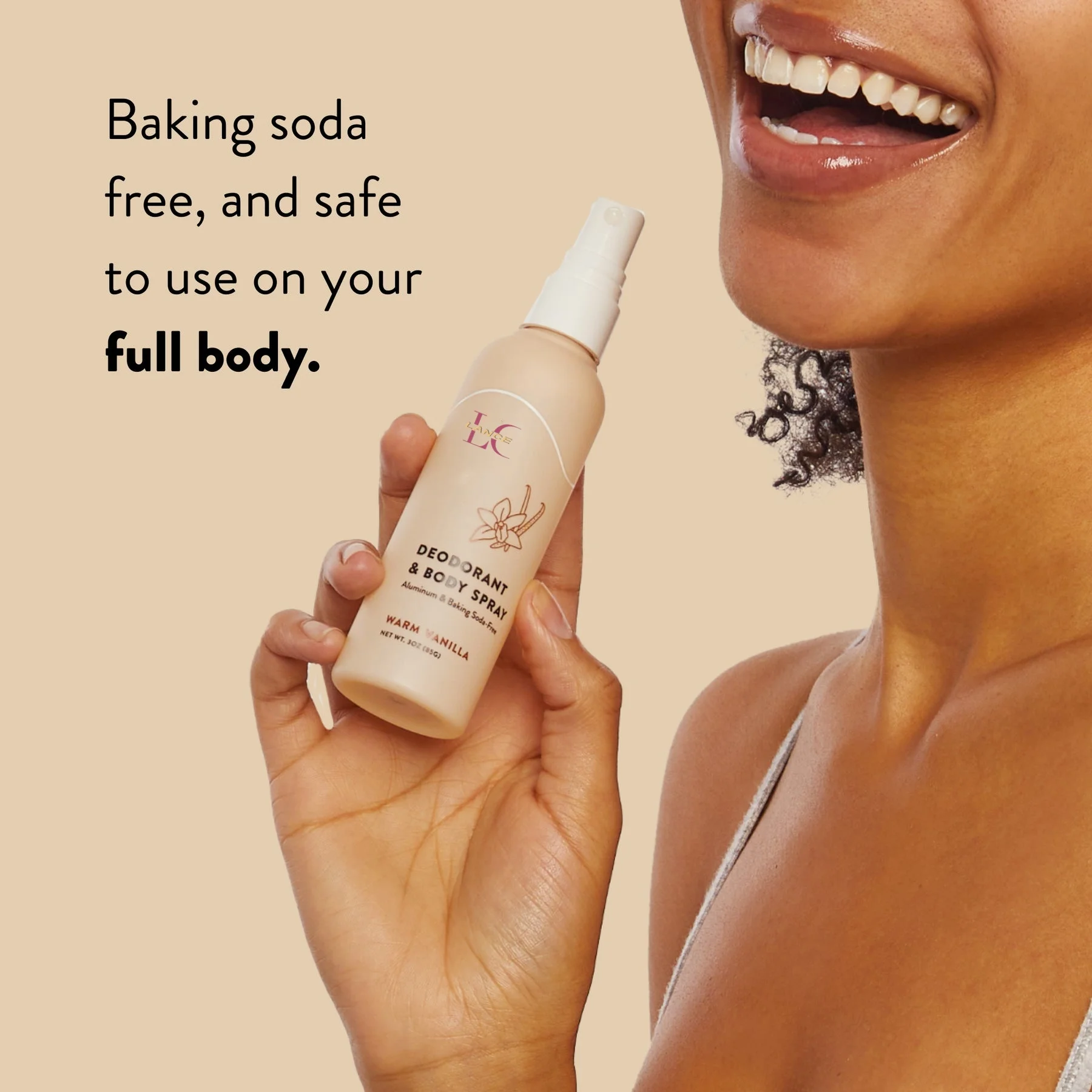 Lance Private Label Deodorant Spray Natural Ingredients Body Deodorant Long Lasting Odor Protection Spray For Daily use