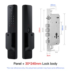 Xiaomi Automatic Smart Door Lock pro with camera Detect Alarm Work with HomeKit Password NFC Unlock Biometric Fingerprint Lock