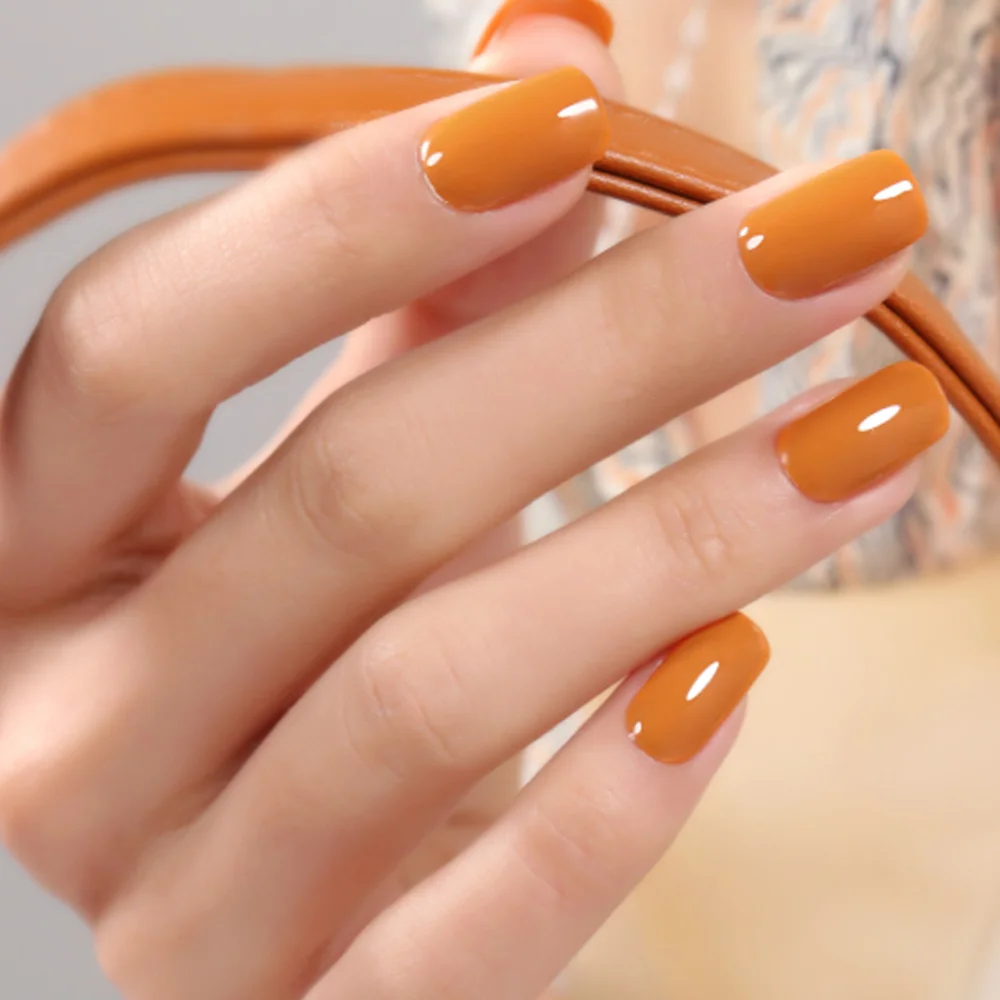New technology shimmer good flow flat wholesale halal nail polish private label color extension gel