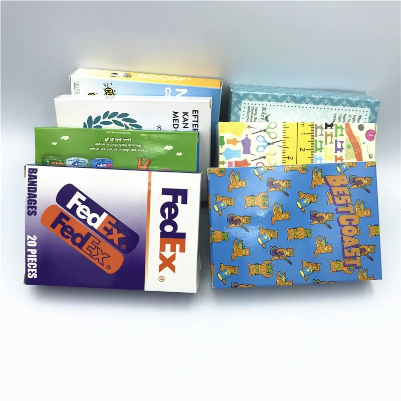 YOUCAN muti color  Cartoon custom printed band aid custom bandaid