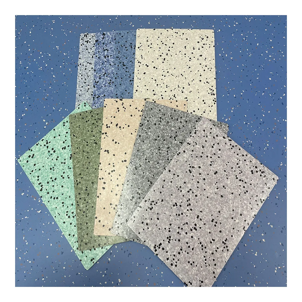 plastic linoleum durable floor roll pvc 2.0mm anti bacterial conductive homogeneous esd vinyl flooring mat covering