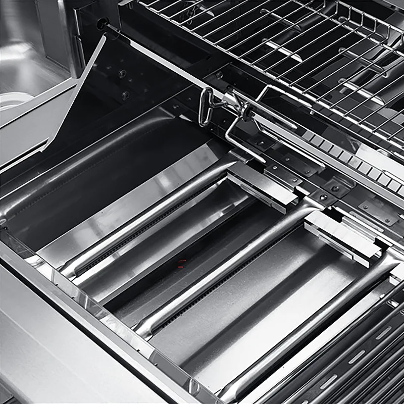 2024 Outdoor Kitchen BBQ Island Courtyard Style Stainless Steel  Kitchen  Barbecue gas Grills