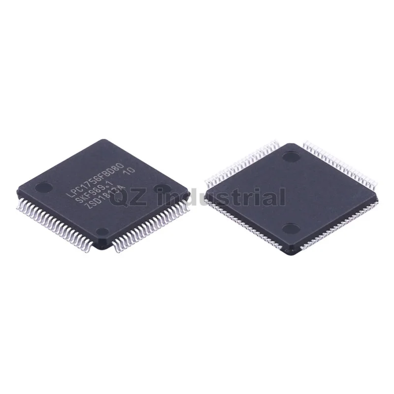 QZ LPC1756 Original IC MCU 32BIT 256KB FLASH 80LQFP Microcontroller IC LPC1756FBD80