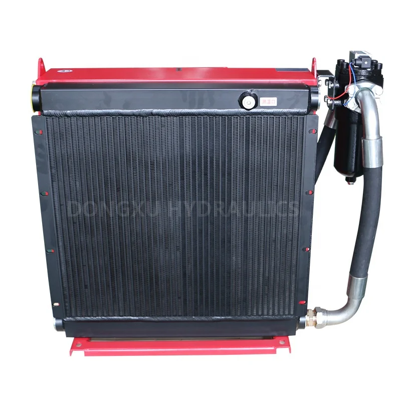 ODM Supplier DXDLA Efficient Independent Loop Hydraulic Oil Cooler for Automation Fluid Cooling System