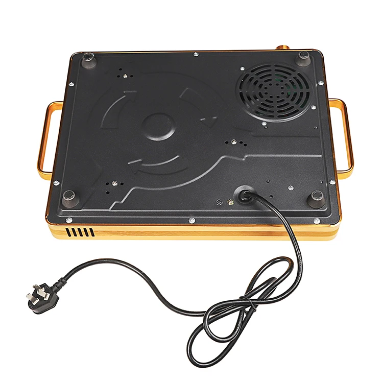 Hot Sell Aluminum alloy 2200w Single burner Touchpad Knob cooker induction commercial infrared cooker