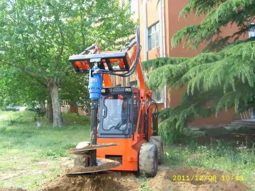 Removal of tree stump machine earth drill auger for kubota digger made in China