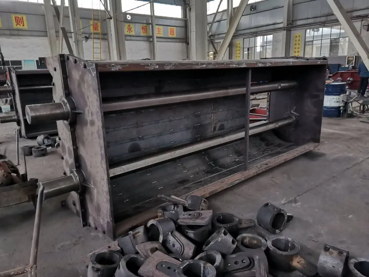 SJ series double-shaft horizontal mixer big capacity low price high quality brick production line in Five East Asian Countries