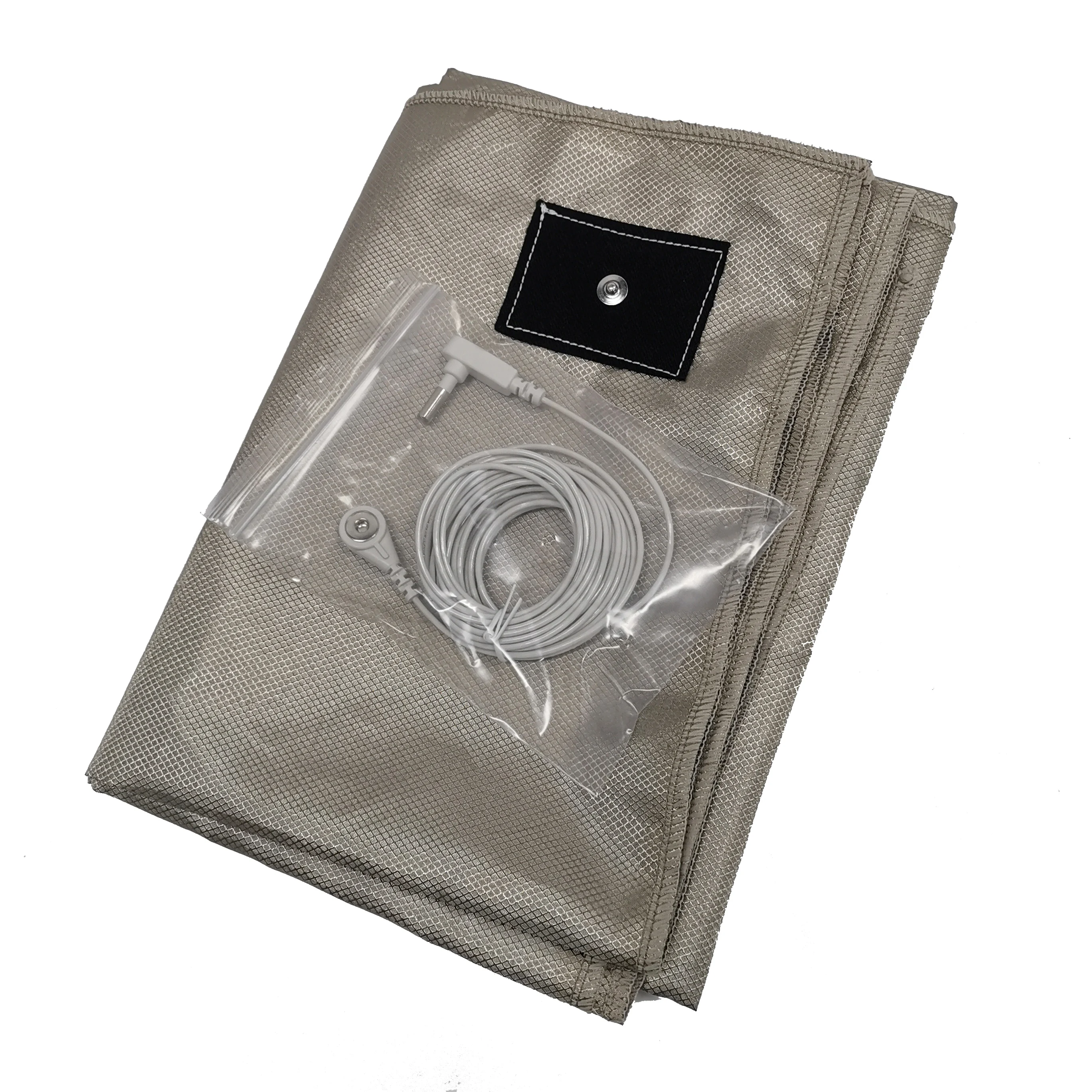 106*200cm Block EMF Grounded Connection Bed Flat Nickel Copper Sheets