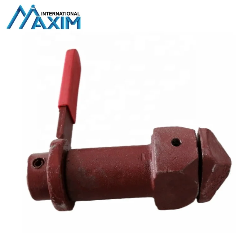 Heavy Duty  Gooseneck Container Trailer Twist Lock