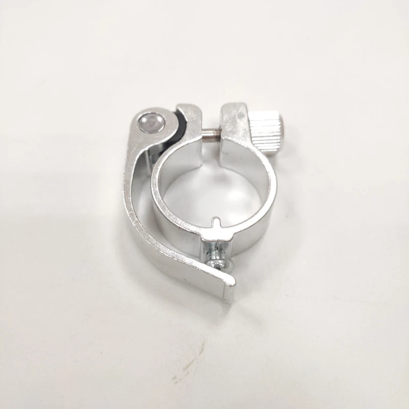 YT Wholesale custom made bicycle parts CNC machining quick release aluminum BMX road bike seat clamp