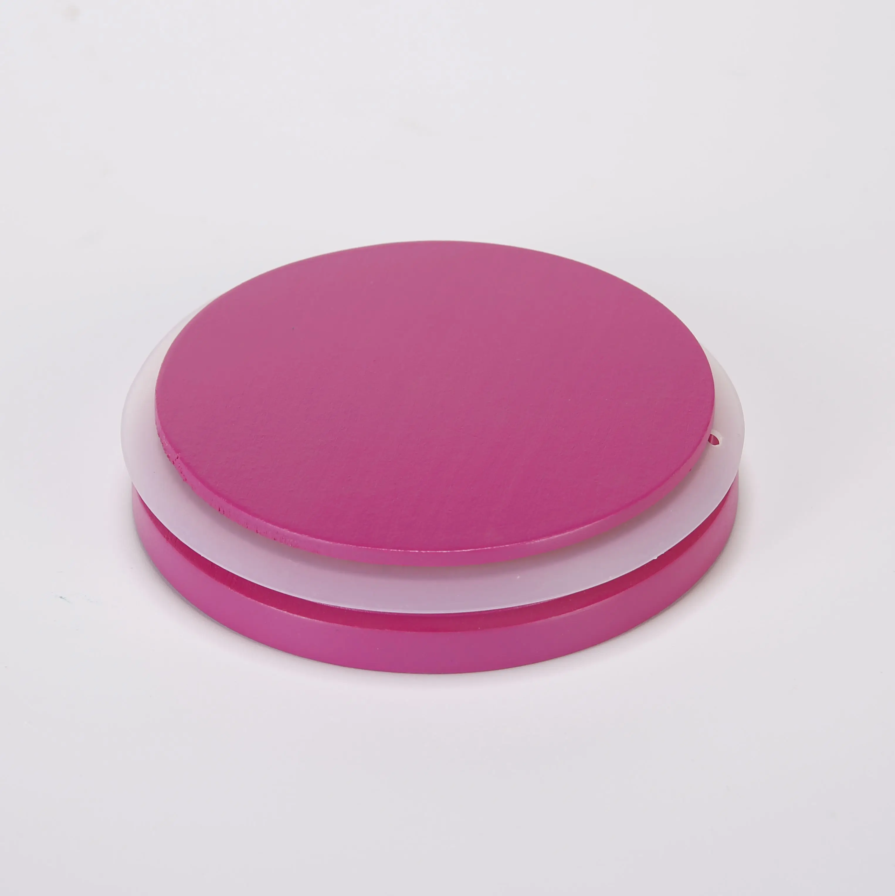 Custom Color Painted Wooden Candle Lid with Silicon Gasket Valve Cover Essential Oil Scented Home Jar Art Style Model