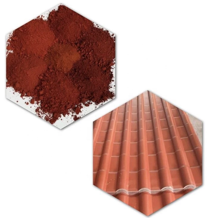 Large quantity of industrial grade pigment iron oxide red paint color brick color tile inorganic pigment