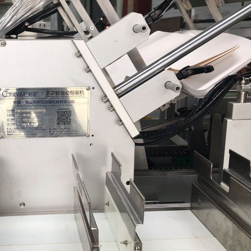 Box Packaging Machine Automatic Medical Supplies Face Mask Bags Test Sets Box Packing Machine