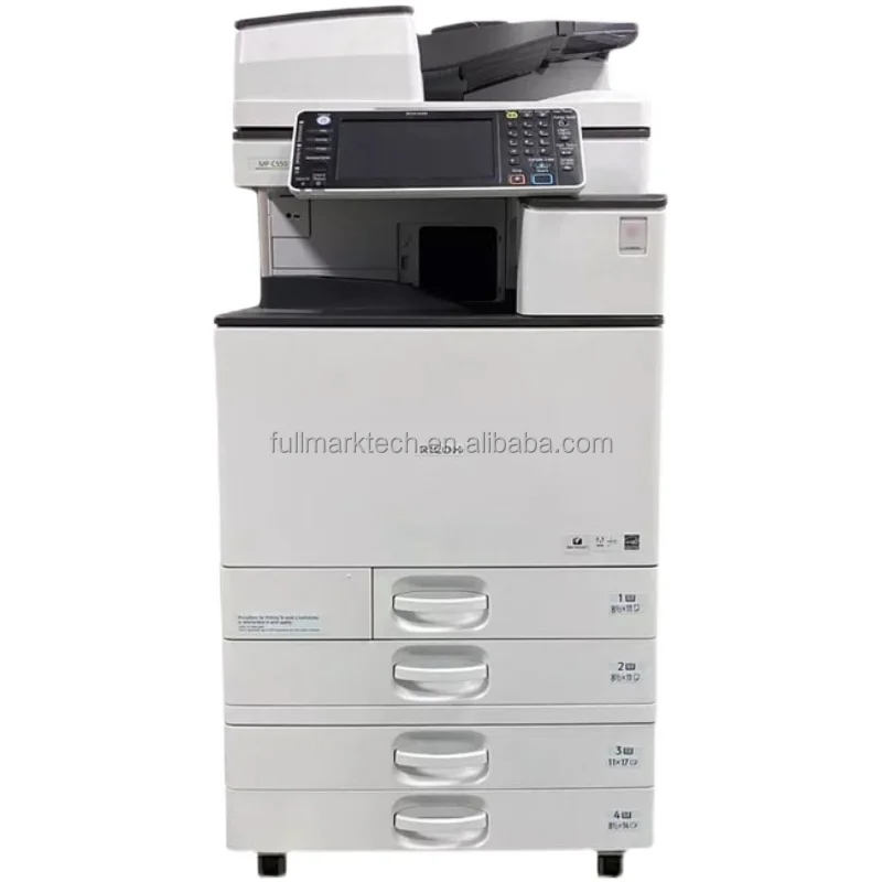 used ricoh aficio photocopier mp6055 A3 black copier printer machine